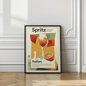 Art Prints of Aperol spritz print