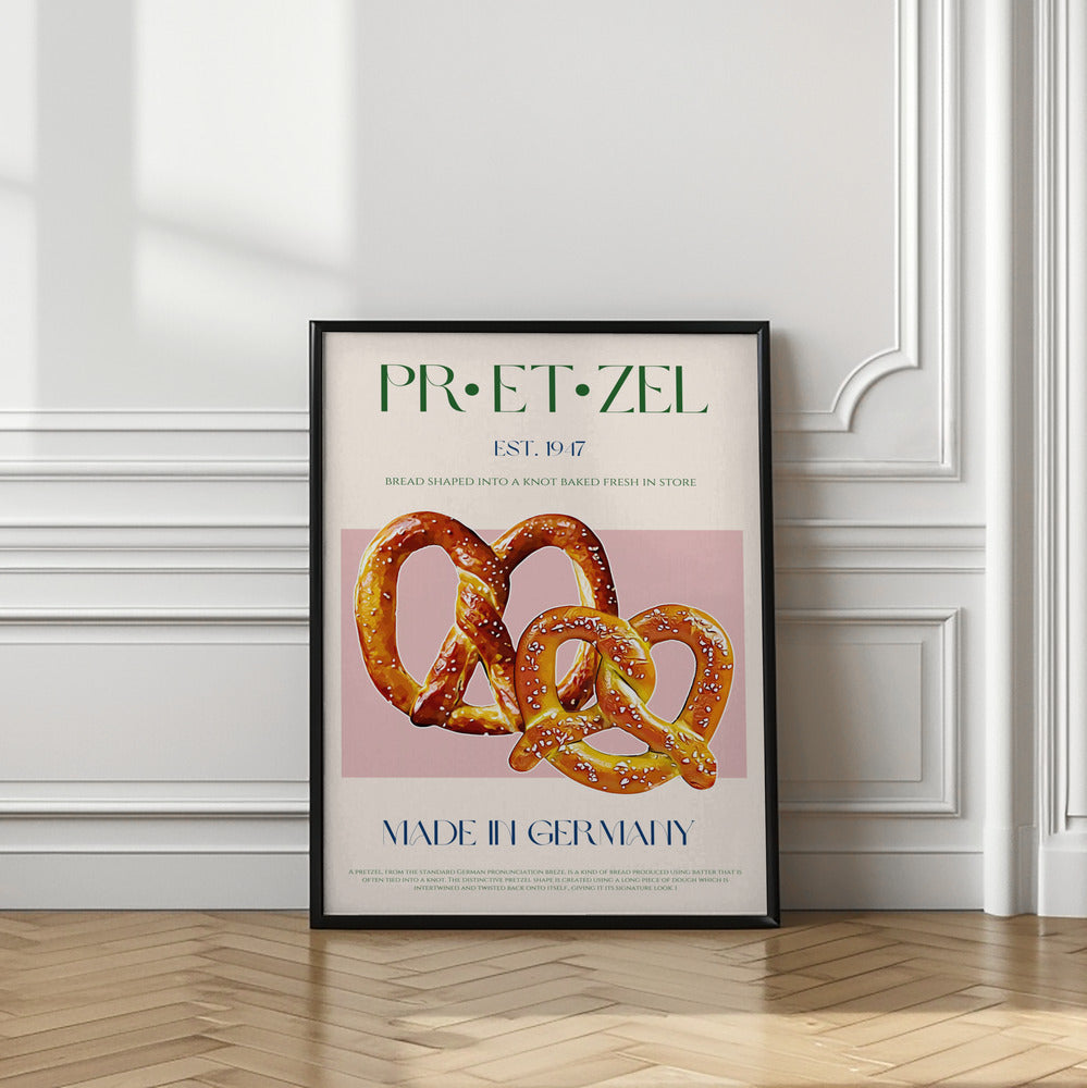 Art Prints of Pretzel Print