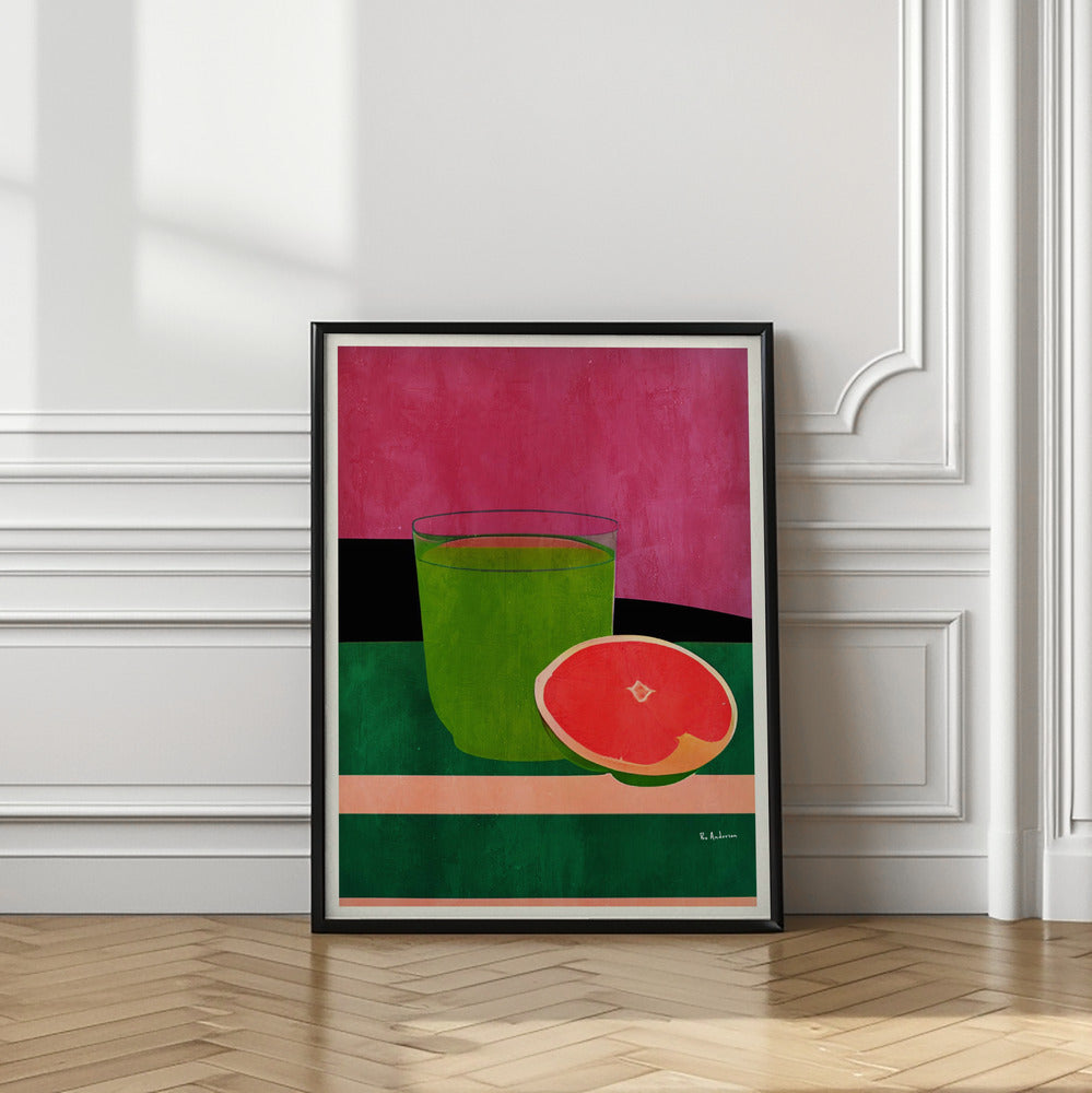 Art Prints of Pink, Little Grapefruit