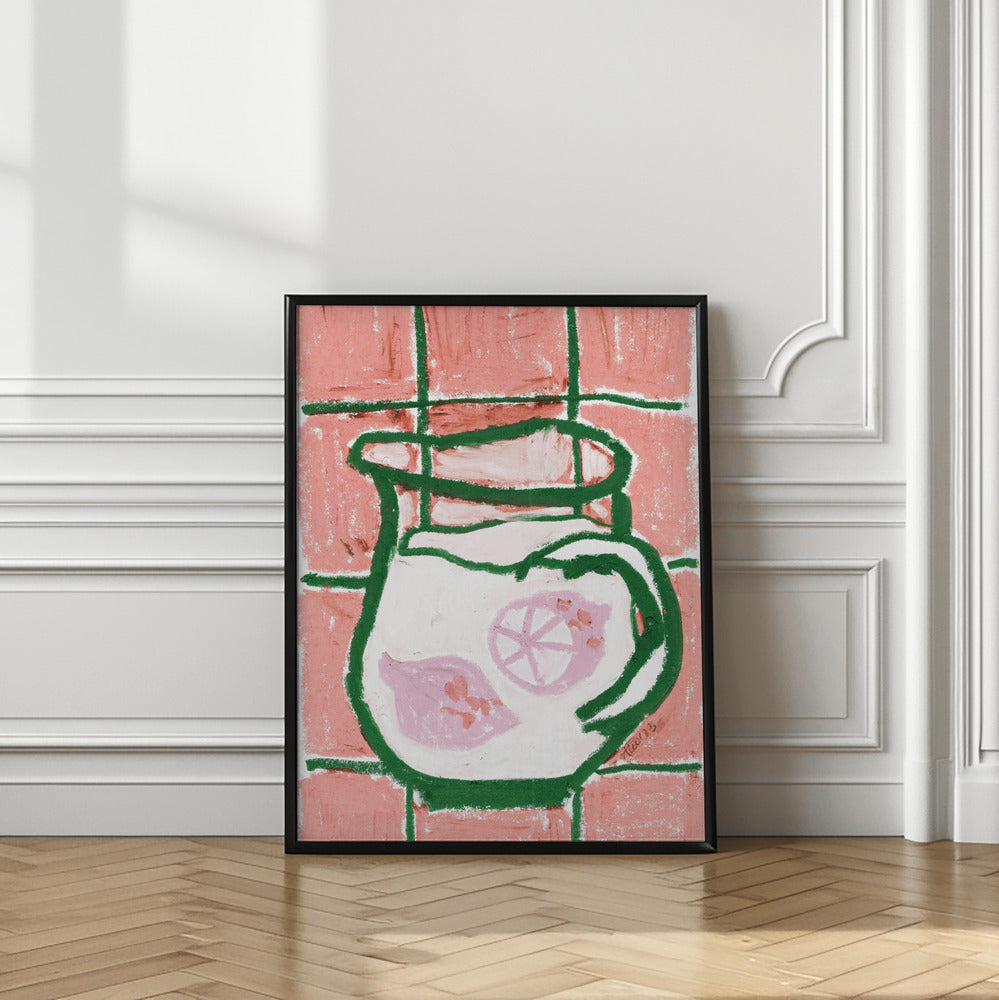 Art Prints of Jug Of Lemonade, peach