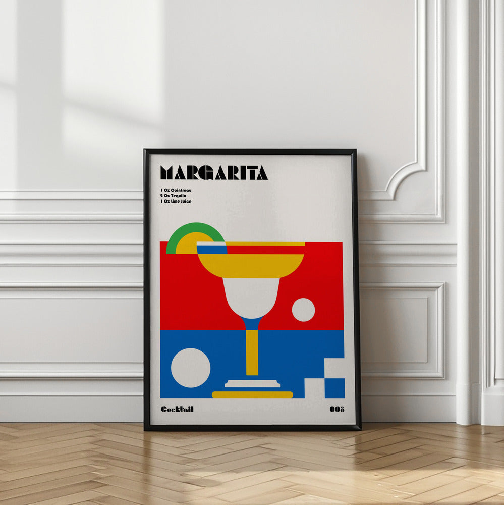 Art Prints of Margarita Bauhaus Cocktail