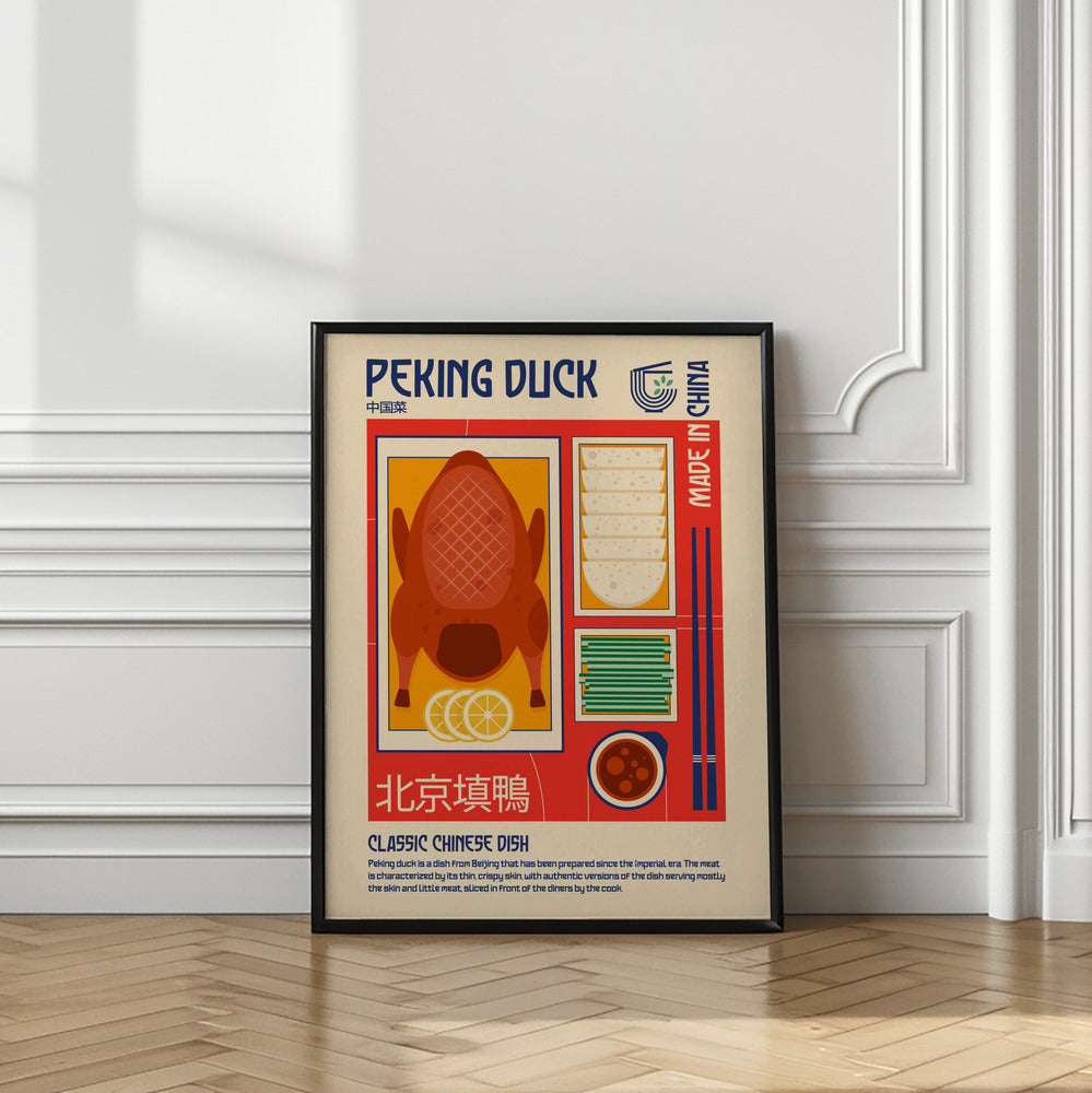 Art Prints of Peking Duck Japanese Food Print