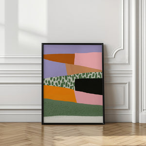 Art Prints of Collage abstract minimalism 02