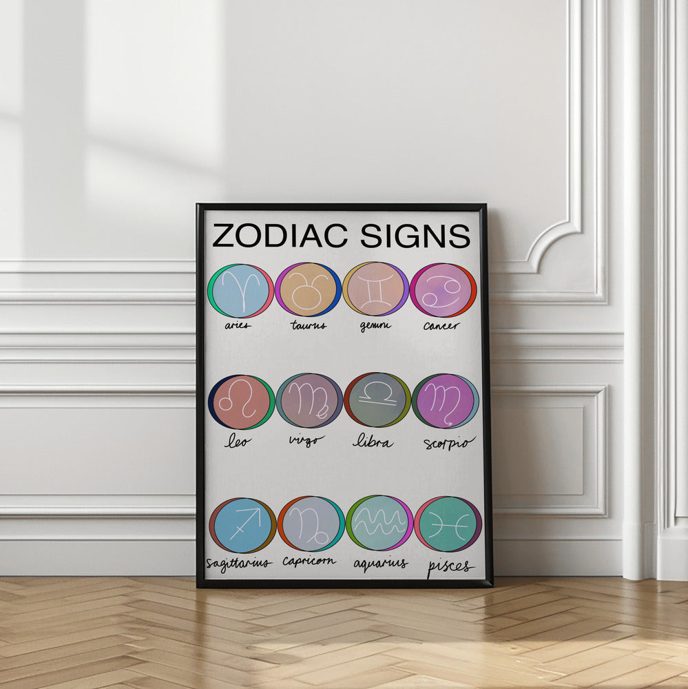 Art Prints of Zodiac Signs