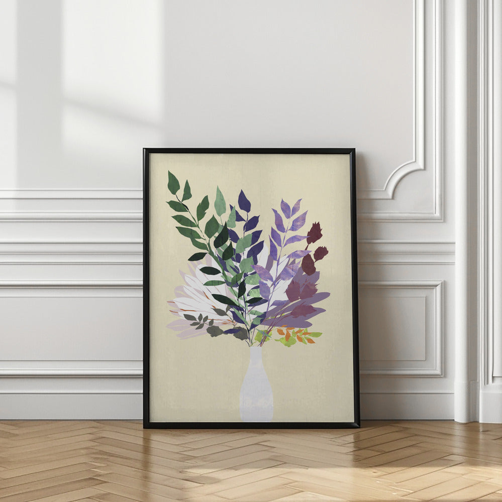 Art Prints of Dried Floral Milk Jug