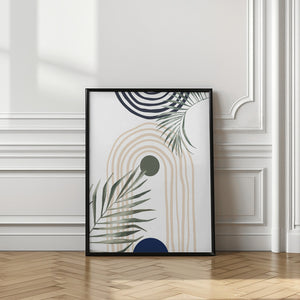 Art Prints of Boho Green Blue 3