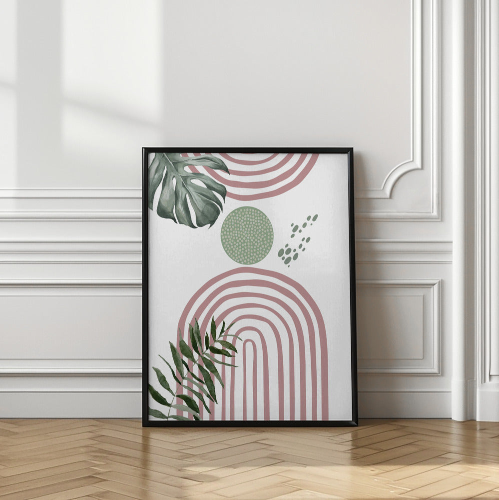 Art Prints of Boho Shapes 1