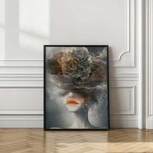 Art Prints of Lady In Hat No 1