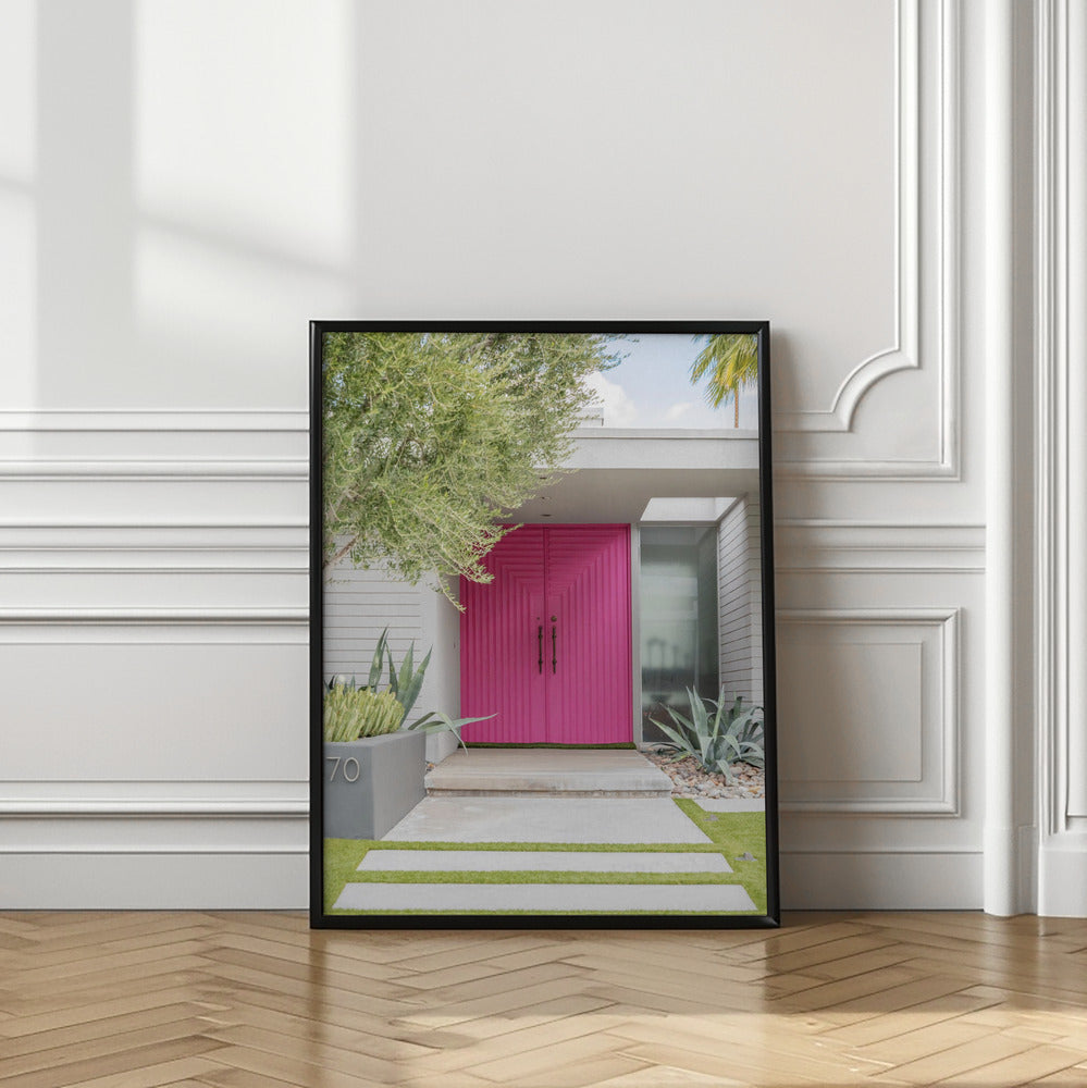 Art Prints of Magenta Pink Doors