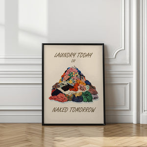 Art Prints of Laundry Naked Pictufy