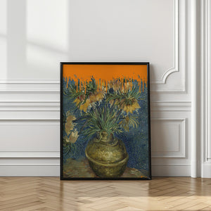 Art Prints of Collage Sunflowers and the splash Van Gogh