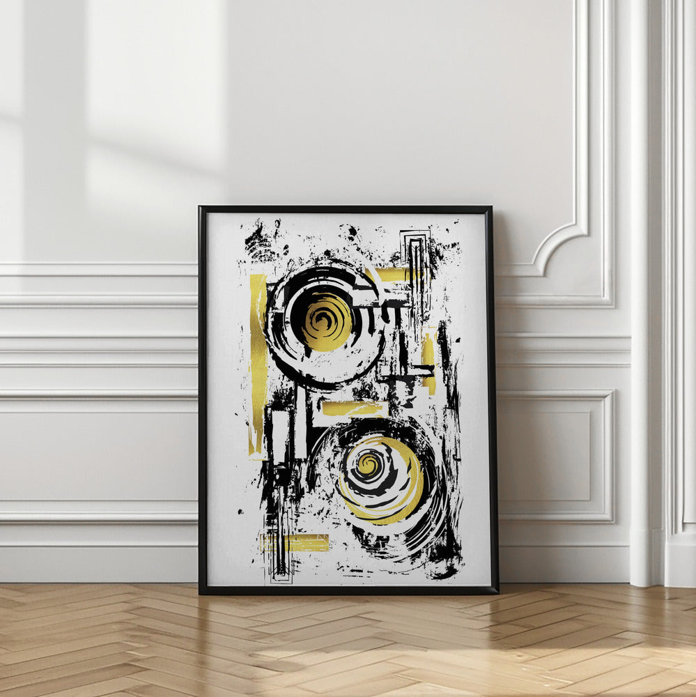 Art Prints of ABSTRACT ART Hard Working