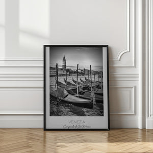 Art Prints of In focus: VENICE Grand Canal and St Mark's Campanile