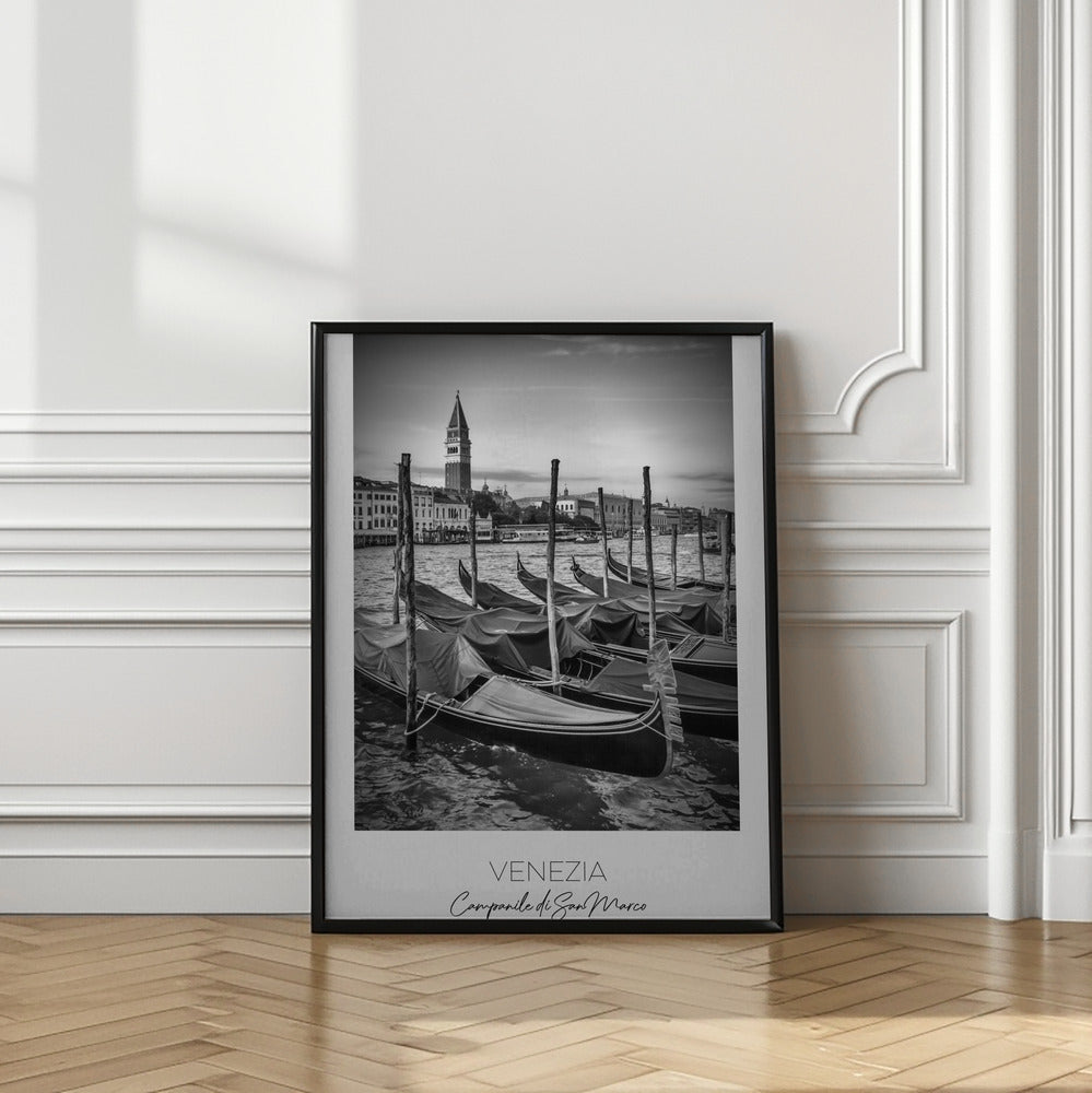 Art Prints of In focus: VENICE Grand Canal and St Mark's Campanile