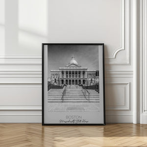 Art Prints of In focus: BOSTON Massachusetts State House