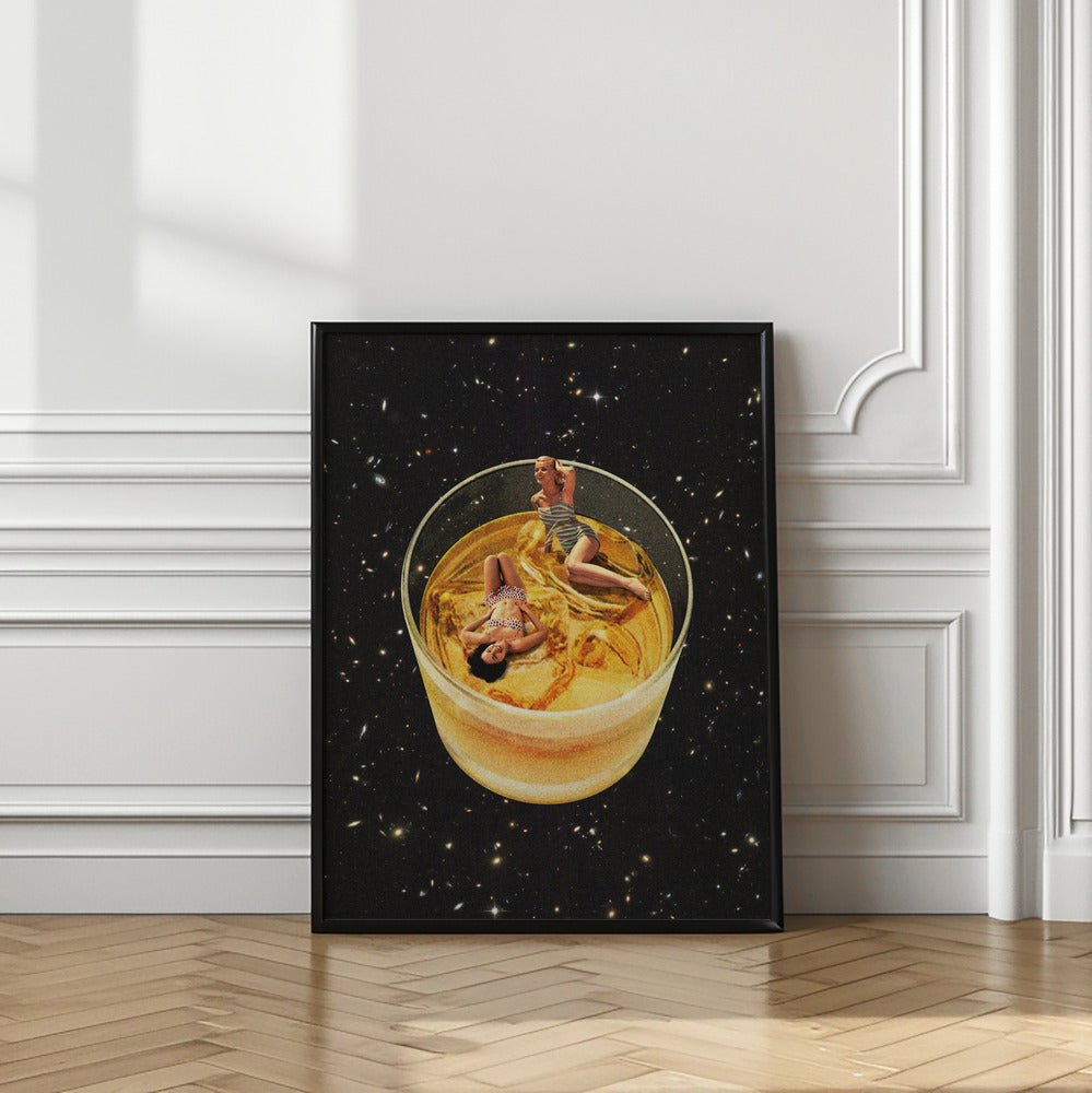 Art Prints of Whisky besties - On the rocks