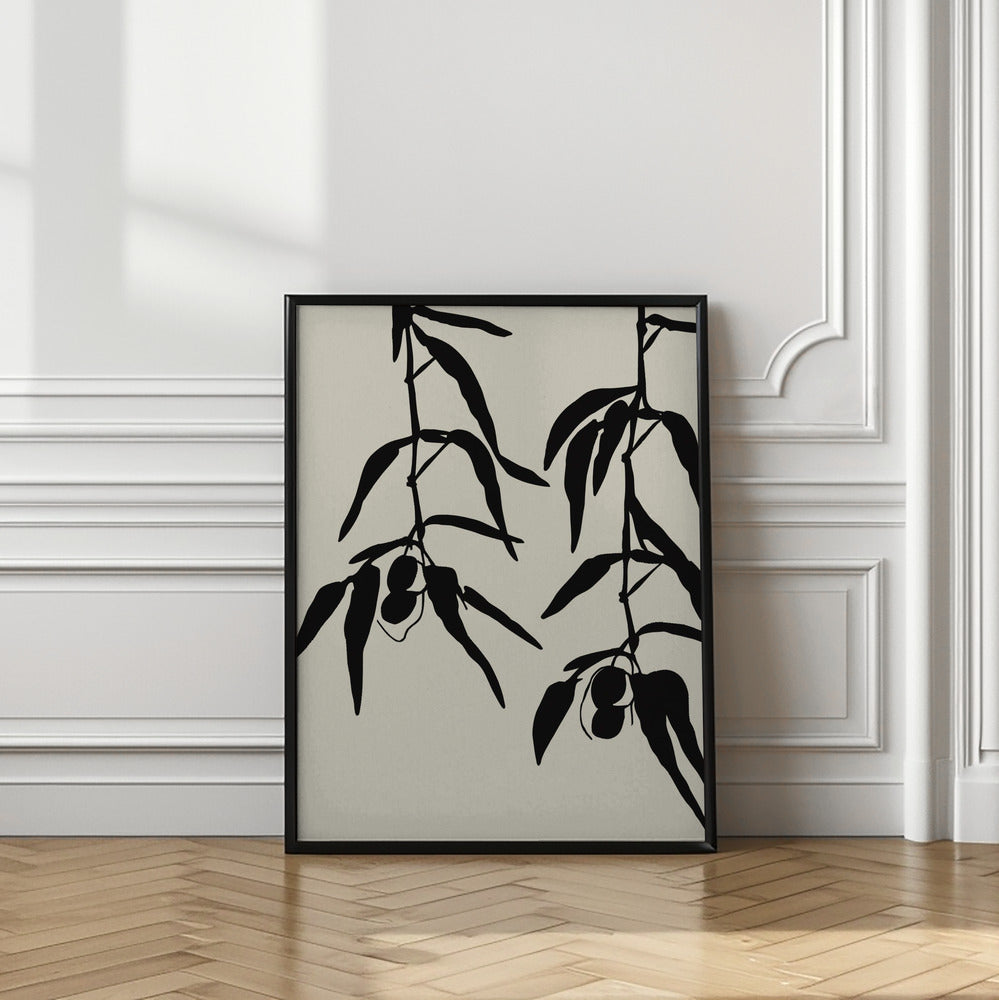 Art Prints of Olive twigs