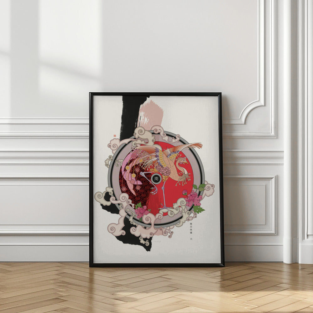 Art Prints of Vermilion Bird of the South