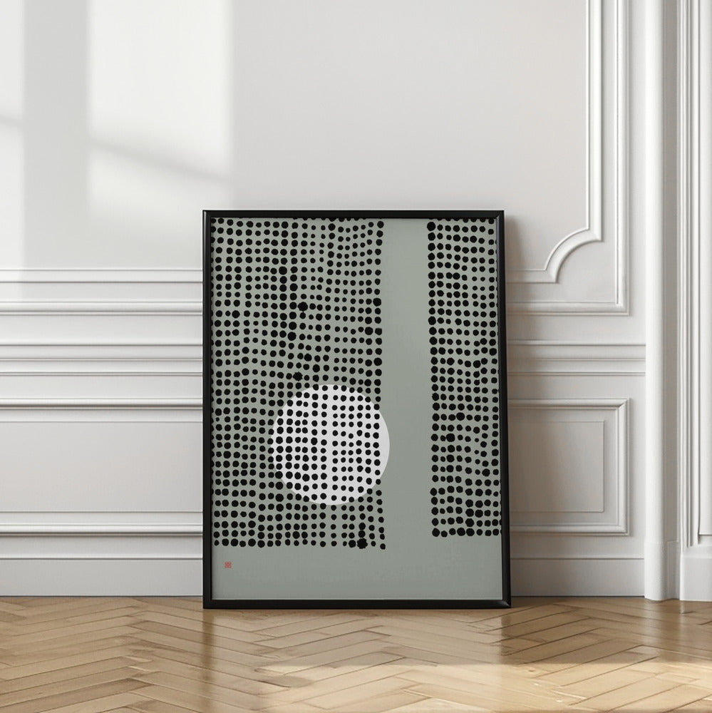 Art Prints of Hidden Moon N°4 | Behind the Curtains