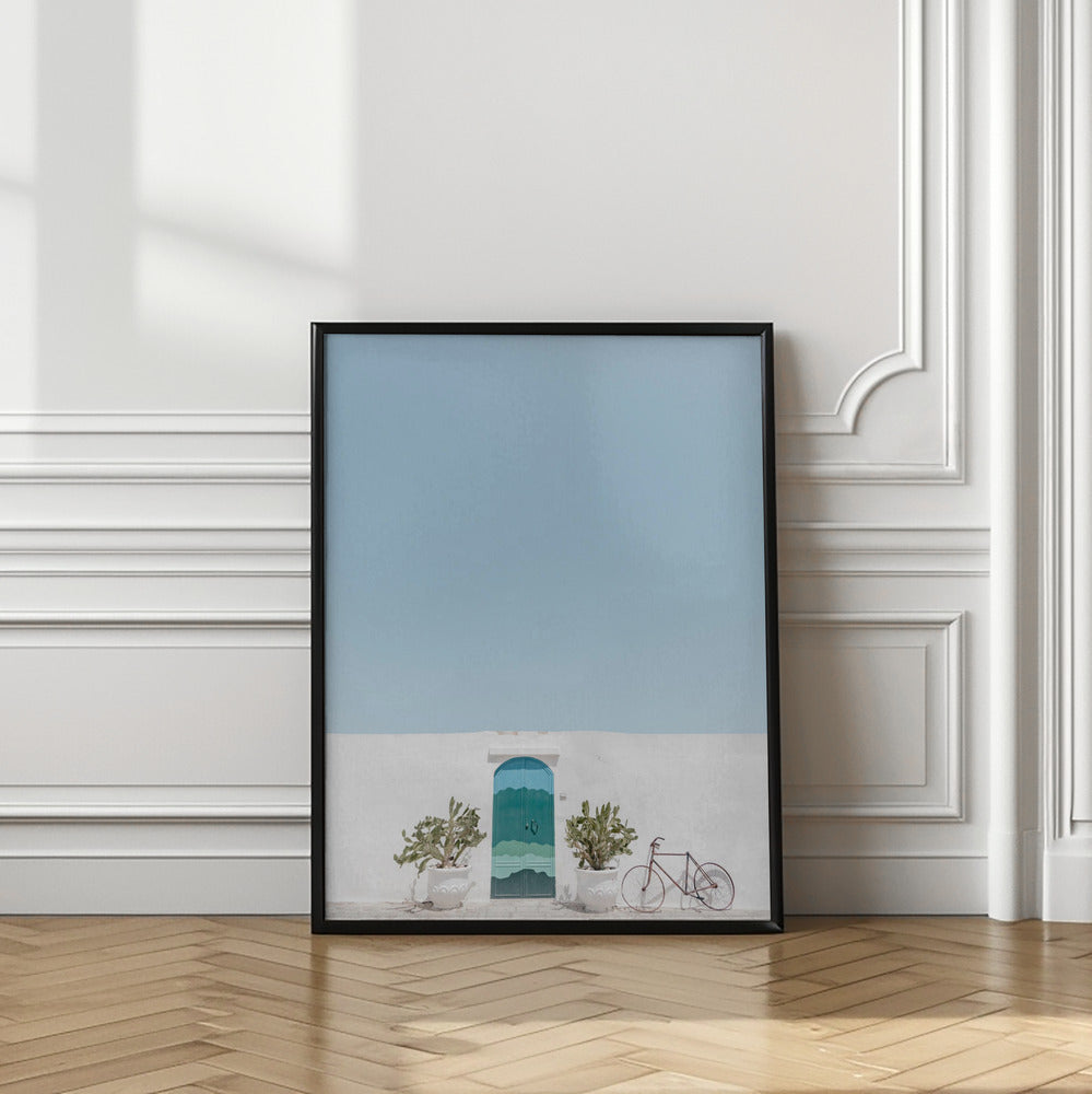 Art Prints of Ostuni blue door
