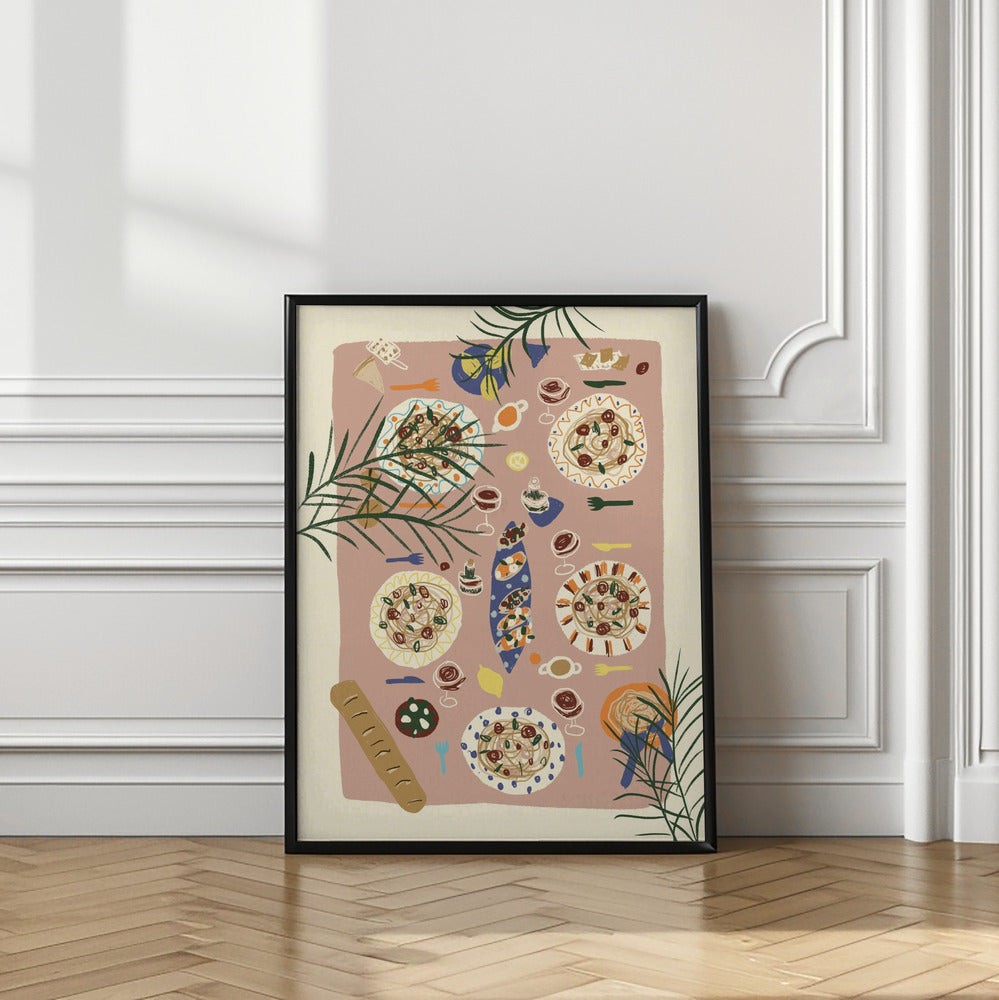 Art Prints of Festive Table