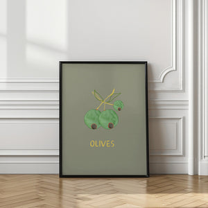 Art Prints of Olives in Green