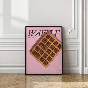 Art Prints of Belgian Waffle