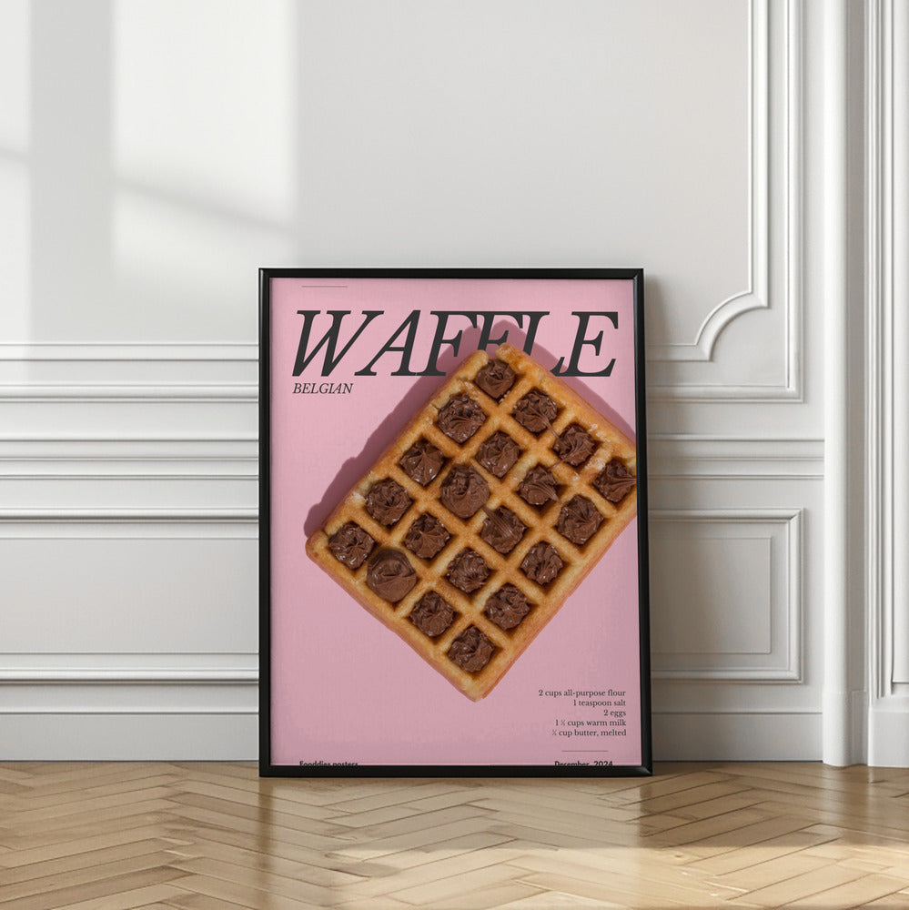 Art Prints of Belgian Waffle