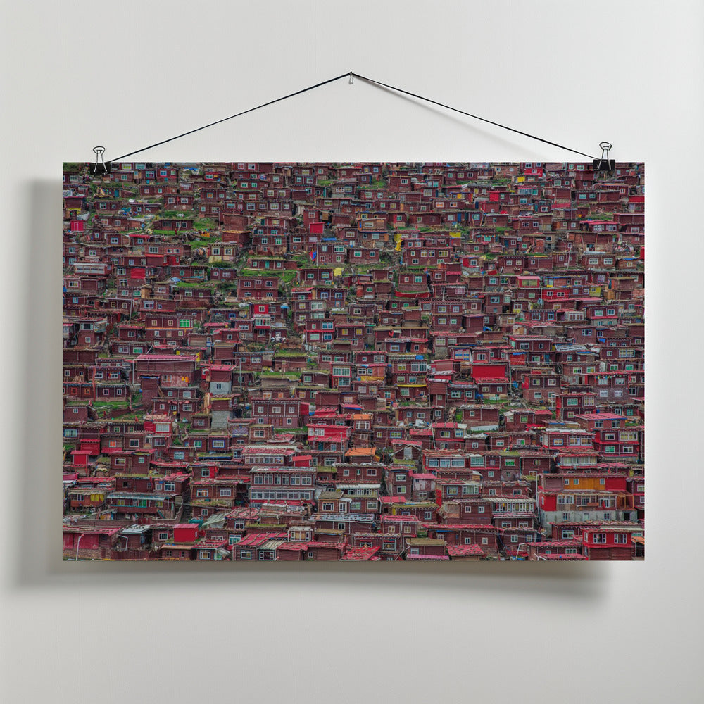 Art Prints of Larung Gar