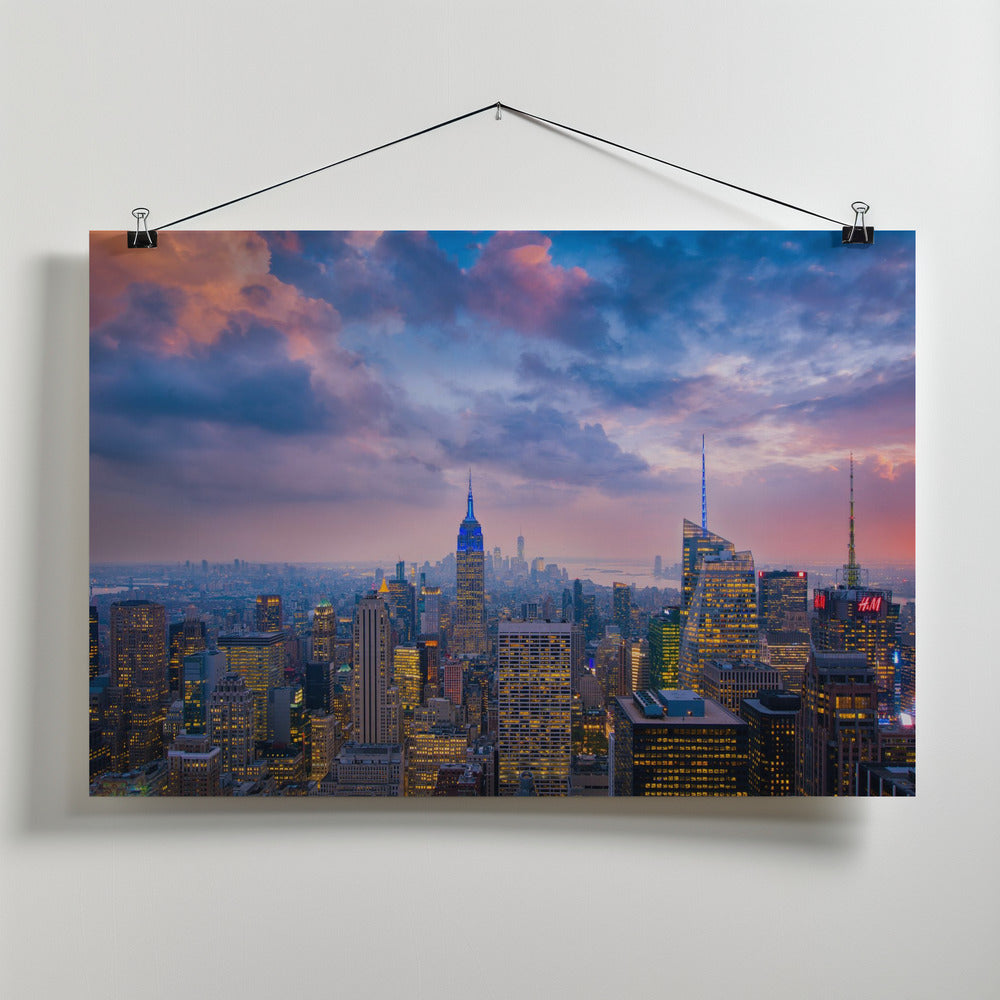 Art Prints of Top of The Rock