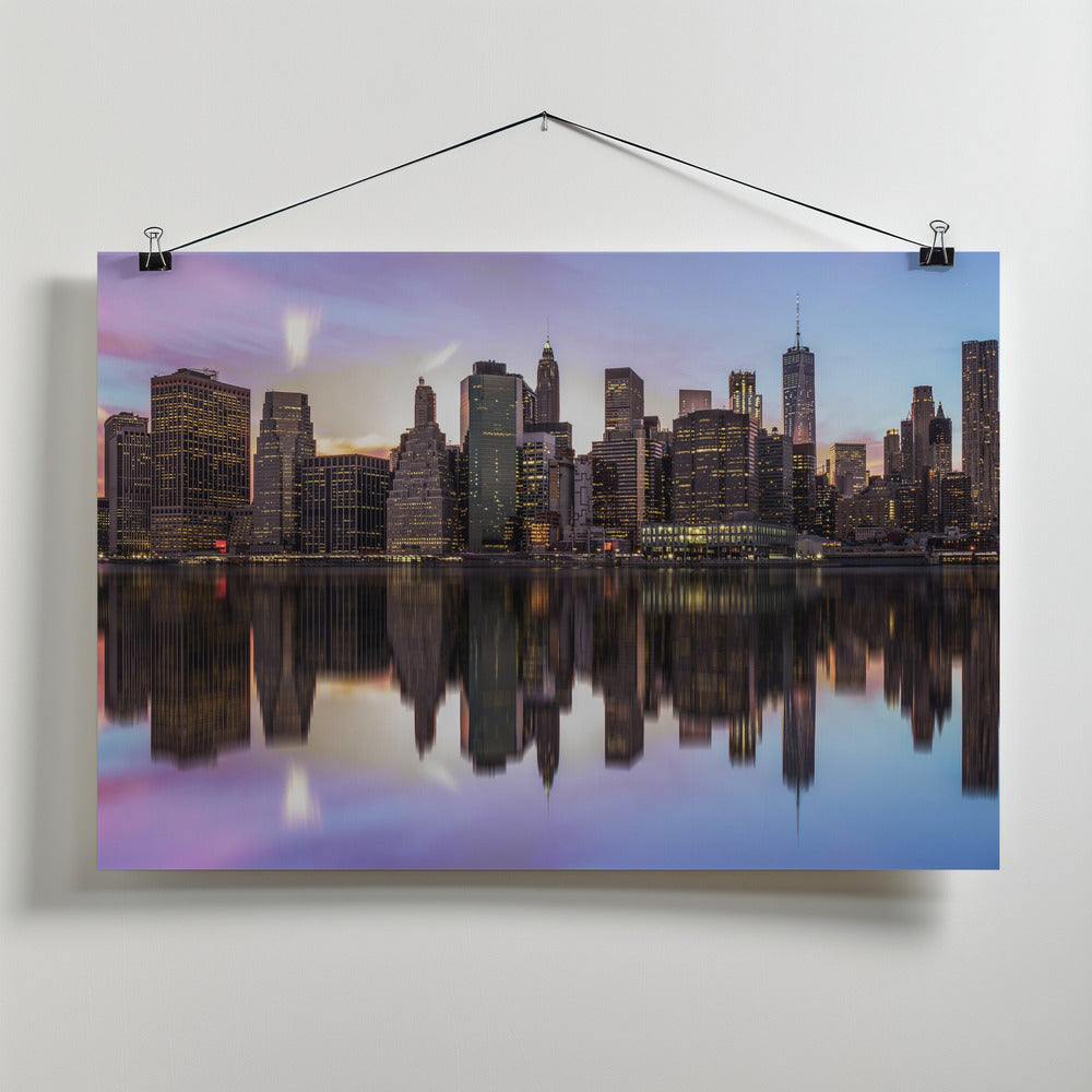 Art Prints of Reflections of a sleepless city