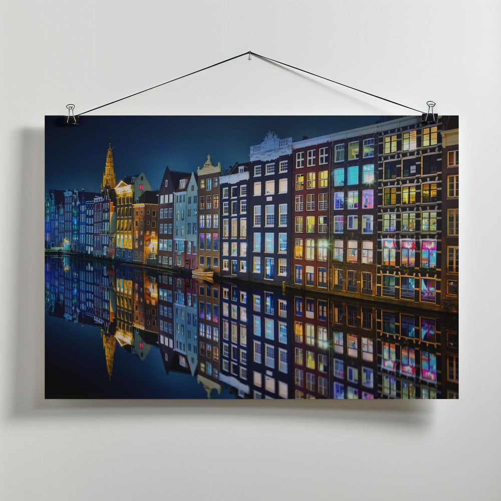 Art Prints of Amsterdam mirror.