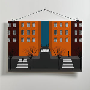 Art Prints of city in my world