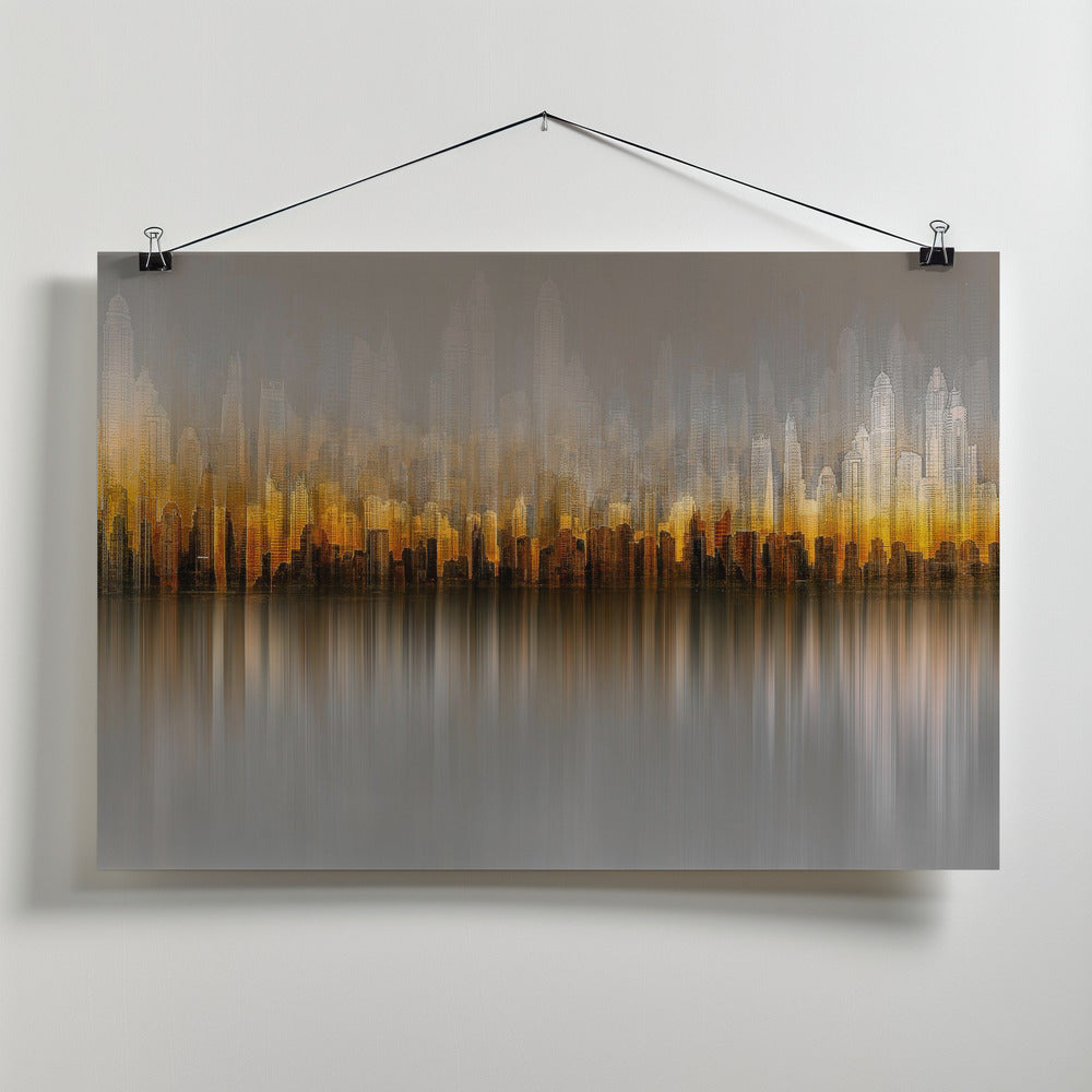 Art Prints of Dubai Skyline