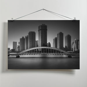 Art Prints of Bridge Profile Series @ Sumida River | No.5 | Eitai-bashiBr.,1926