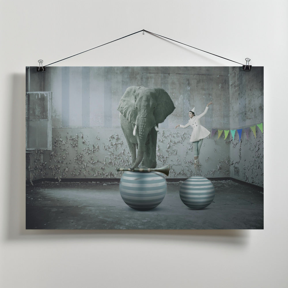 Art Prints of we can meet us  eye-to-eye