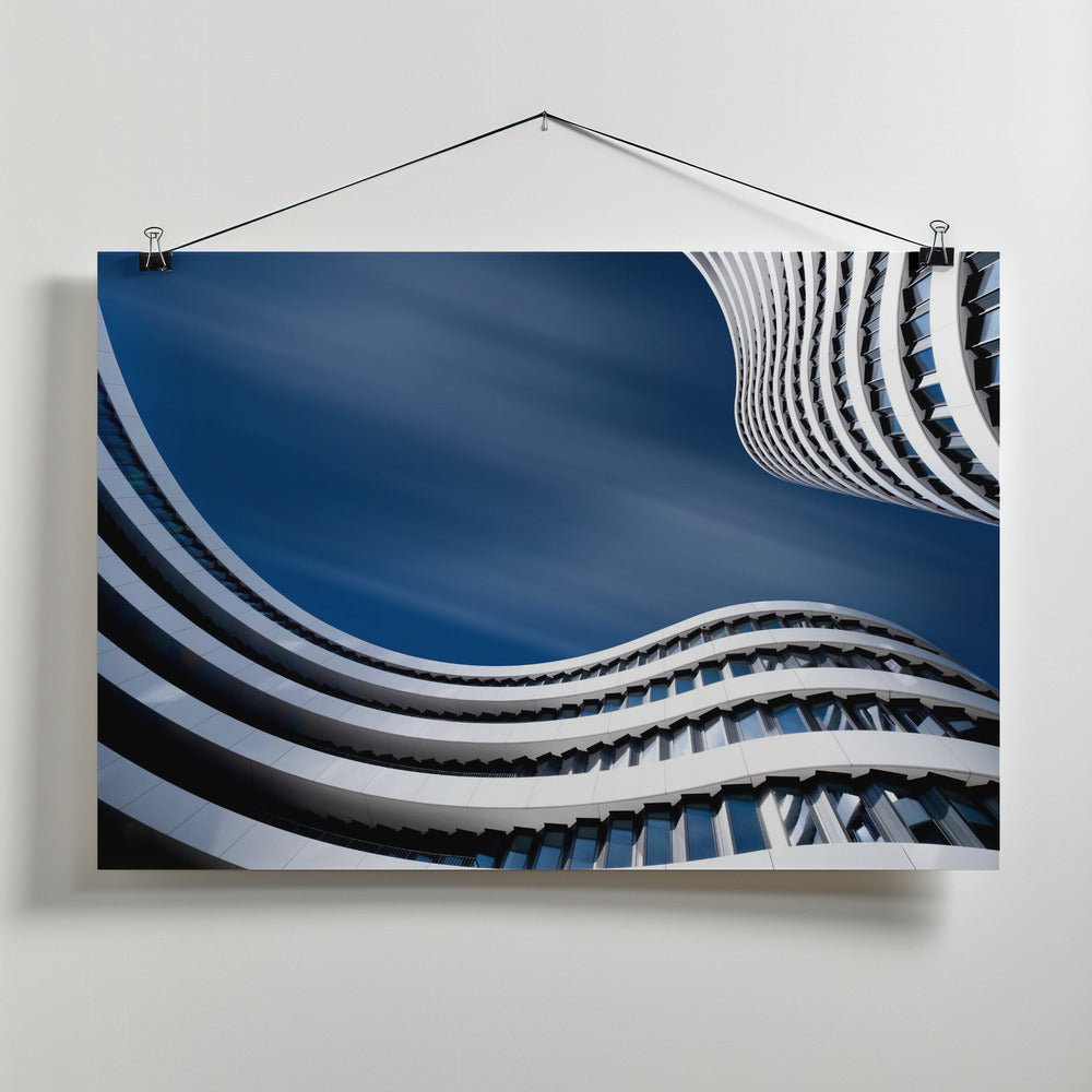 Art Prints of curved architecture