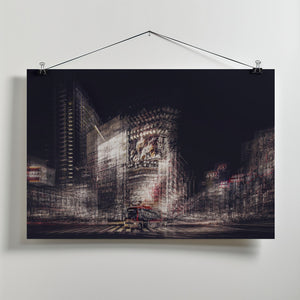 Art Prints of Urban Jungle of Tokyo