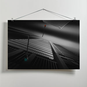 Art Prints of Alphabet Composition "X"