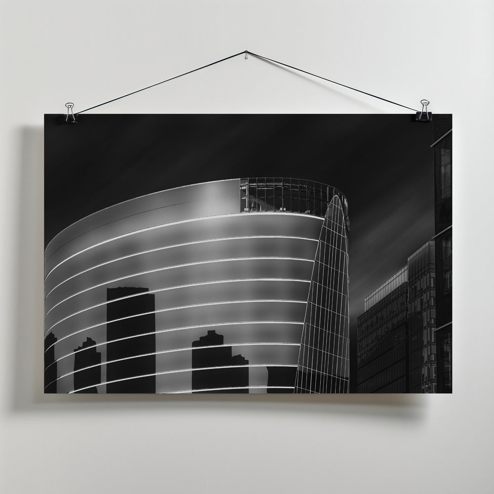 Art Prints of Curve building with Shadows
