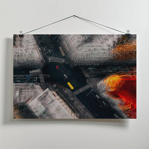 Art Prints of Moscow crossroad