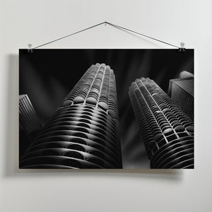 Art Prints of Marina City (Corn Cob)
