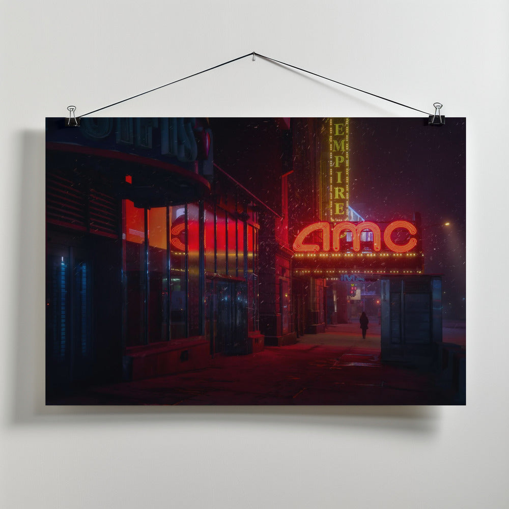 Art Prints of Snowy NYC