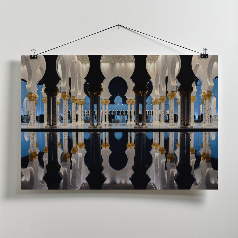 Art Prints of Blue Hour & Reflection