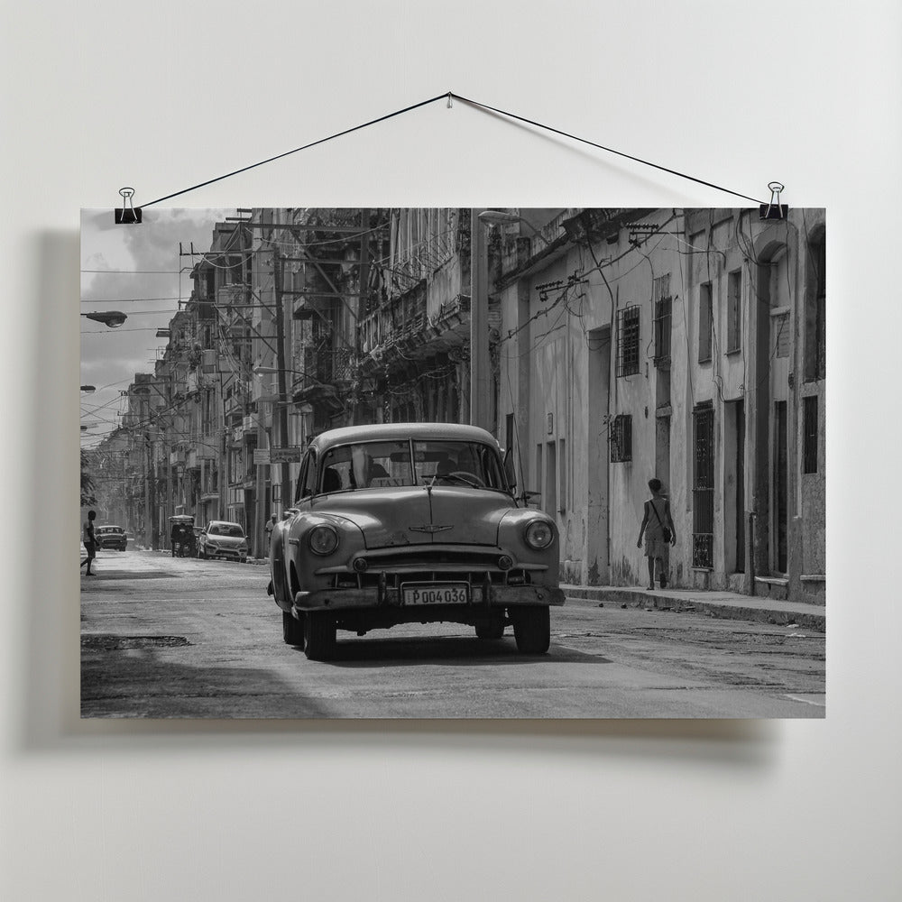 Art Prints of Havana in Black & White
