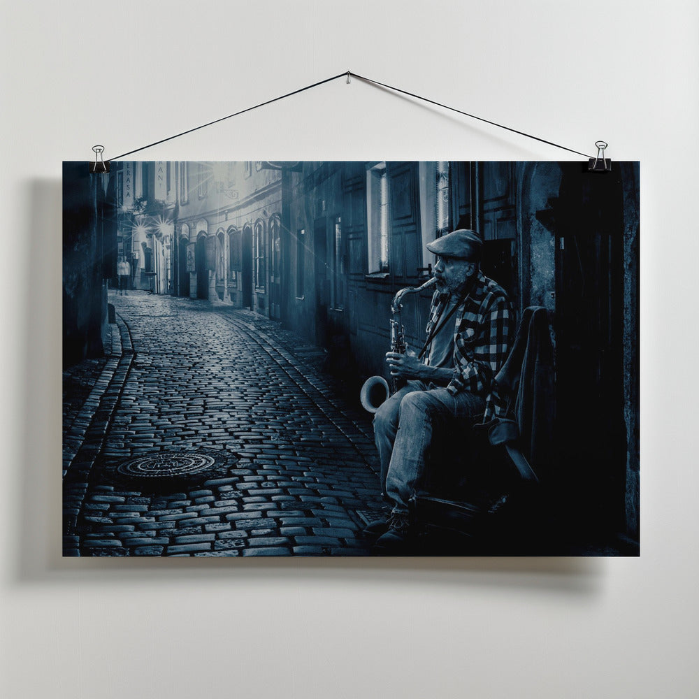 Art Prints of Lonely  Blues