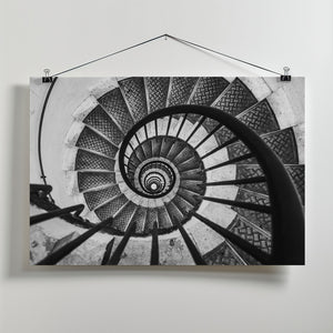 Art Prints of Inside the Arc de triomphe de l'Étoile