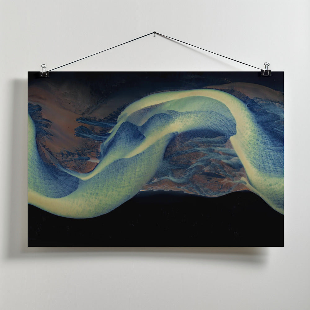 Art Prints of Curving river