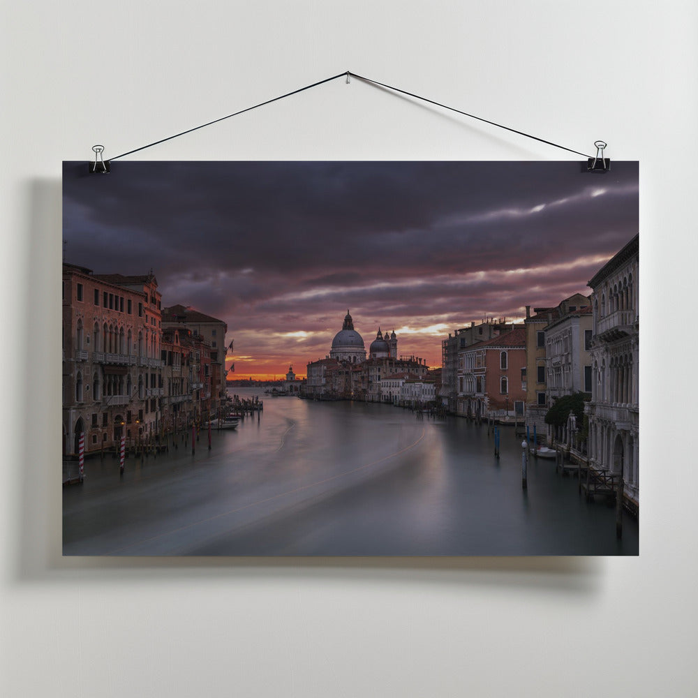 Art Prints of venice sunrise