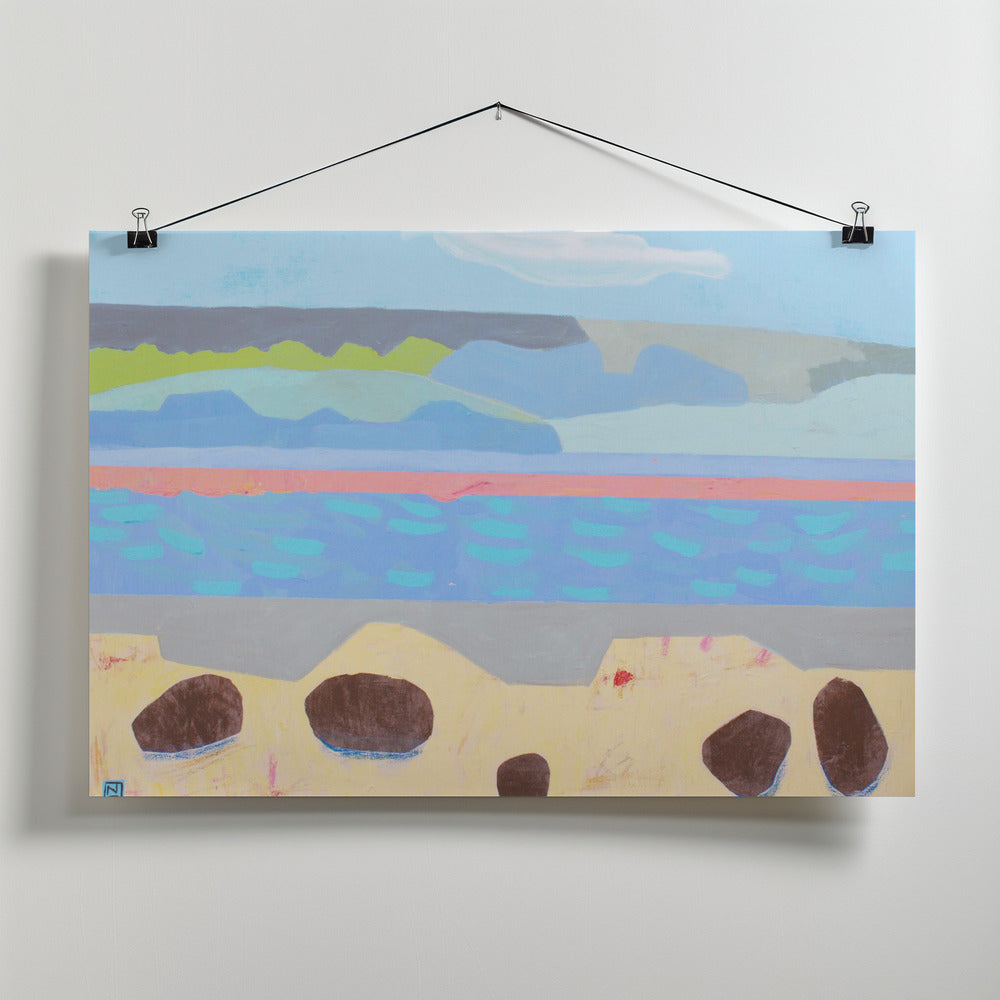 Art Prints of Rocks At Seaside